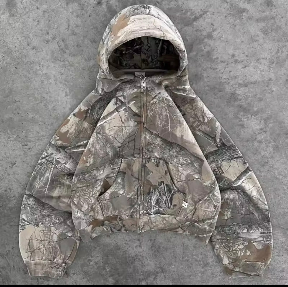 Camouflage hoodie unisex