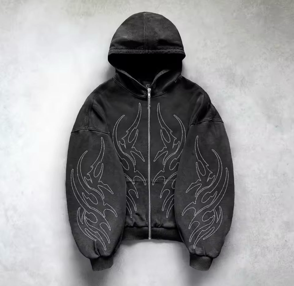 Retro oversized hoodie